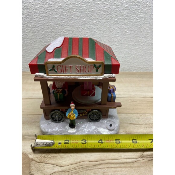 Unbranded Cristmas Village Gift Shop Battery Operaitnig Figurine Tested - Picture 5 of 10